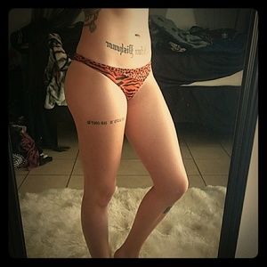 Animal Print Bikini Bottoms